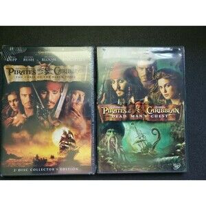 Pirates of the Caribbean DVD Lot
